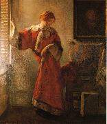 Joseph Decamp The Window Blind Germany oil painting artist